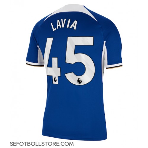 Chelsea Romeo Lavia #45 Replika Hemmatröja 2023-24 Kortärmad